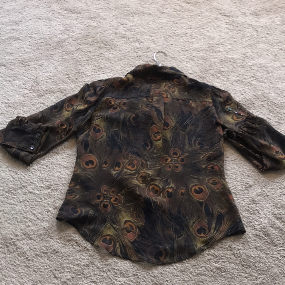PRISTINE‼️ RACHEL ZOE “JACKIE” RUFFLE BLOUSE‼️ - Picture 14 of 14